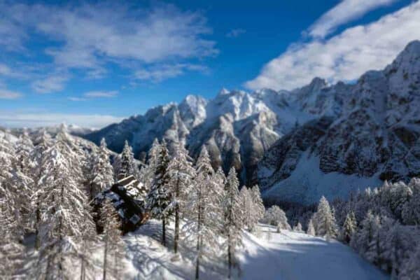 Unterkunft in der Berghütte Vršič Kranjska Gora Slowenien