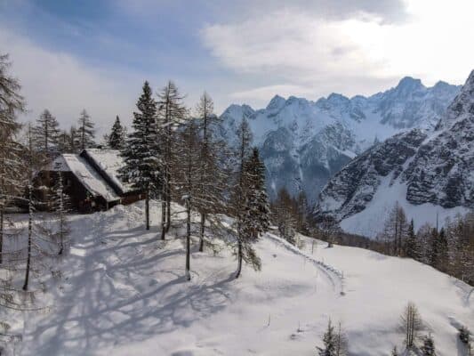 Das älteste Gästehaus am Vršič Pass in Kranjska Gora