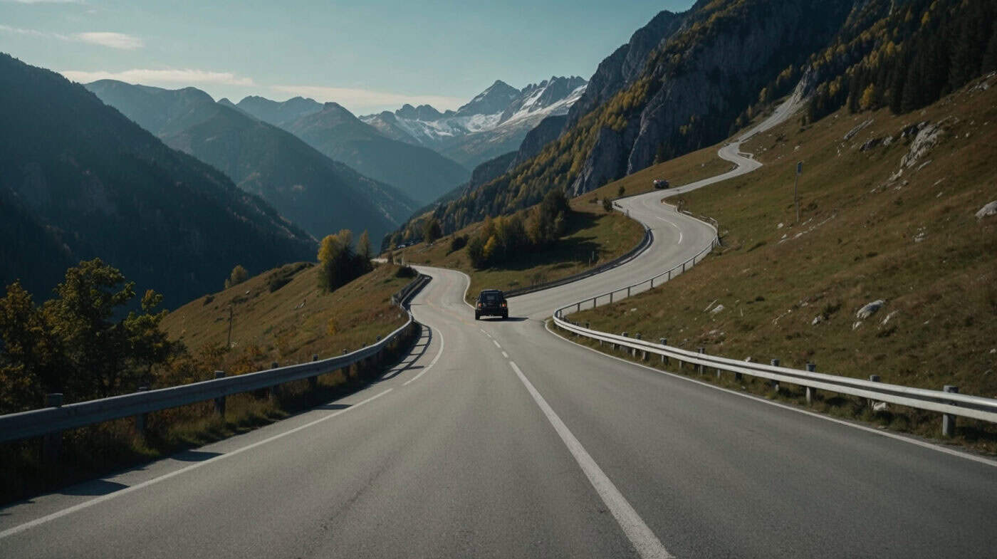 Die Straße zum Vršič-Pass ist offen und bis zur Erjavčeva koča befahrbar